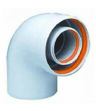 Конти колено утепленное 80100 угол 90(CAC9008B)